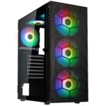 Caixa ATX Kolink Observatory HF Mesh ARGB Preto