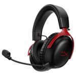 Headset HyperX Cloud III DTS Wireless Preto/Vermelho