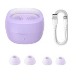 Earbuds Baseus Bowie WM02 True Wireless Lilás - Image 3