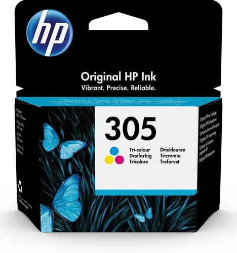 77915510_8381677655 Tinteiro Original HP 305 Tricolor - Image 1