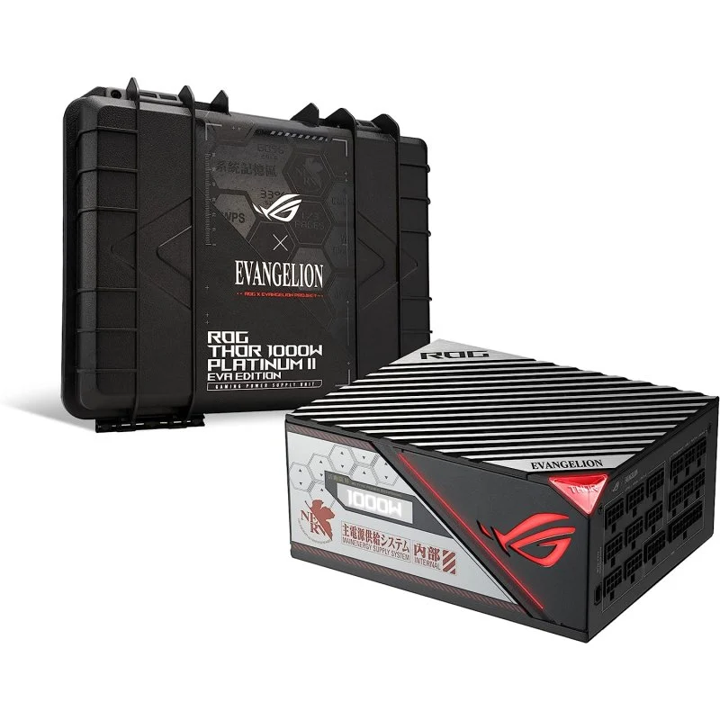 90YE00L6-B0NA00 Fonte de alimentação ASUS ROG THOR 1000W Platinum II EVA Edition 80 Plus Modular - Image 1