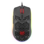 Rato Óptico Fox Gaming FM12K 12400DPI Preto