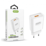 Carregador De Parede De Carregamento Rápido AC400W ACCETEL QC3.0 18W Branco