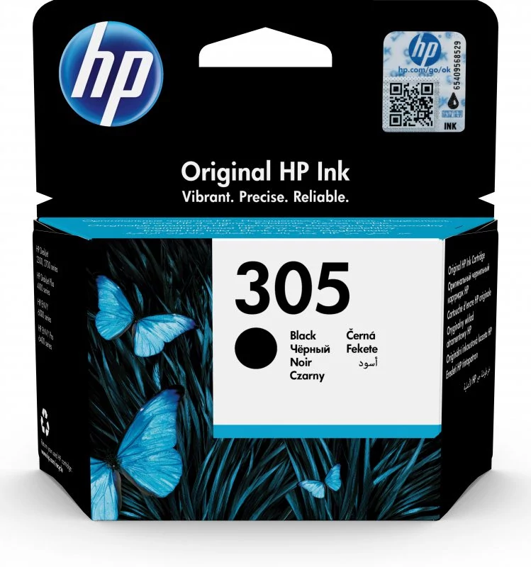 c71fvzpF-page Tinteiro HP 305 BLACK ORIGINAL INK CARTRIDGE - Image 1