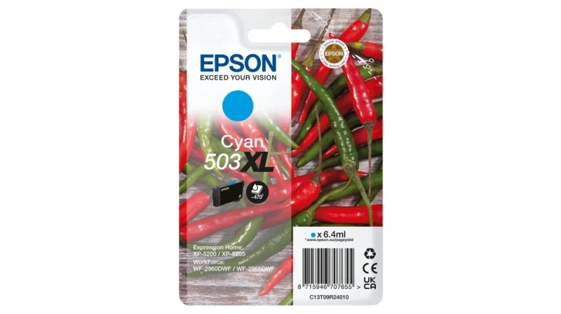 c75dZAAc-page Tinteiro Epson 503 CIANO XL - WF-296X, XP-520X - Image 1