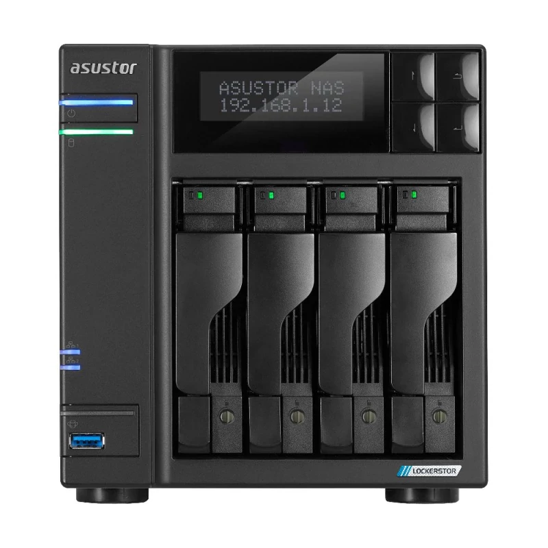 c7QsIlLo-page NAS ASUSTOR AS6704T LOCKERSTOR 4 GEN 2 4 BAÍAS - Image 1