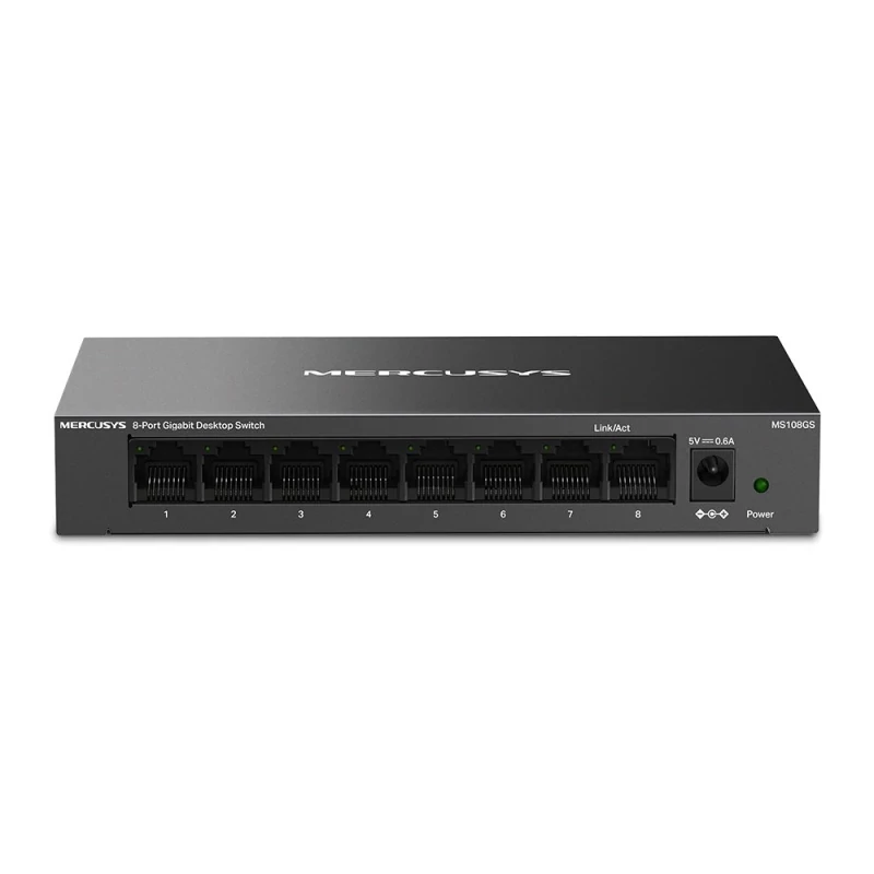 MS108GS SWITCH GIGABIT DE 8 PORTAS 10/100/1000 MBPS - Image 1