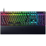 Teclado Mecânico Razer Huntsman V3 Pro RGB Analog Optical Switches Gen-2 US Preto