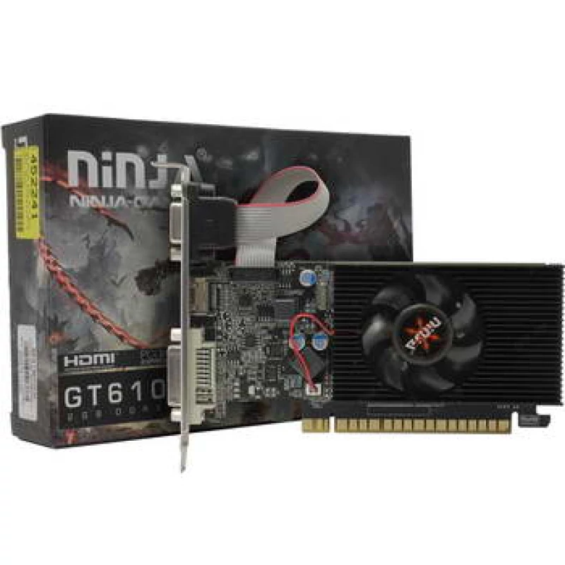 pgv610o2gb3v1-page PLACA GRÁFICA NVIDIA GT610 2GB 64BIT DDR3 VGA GPU - Image 1