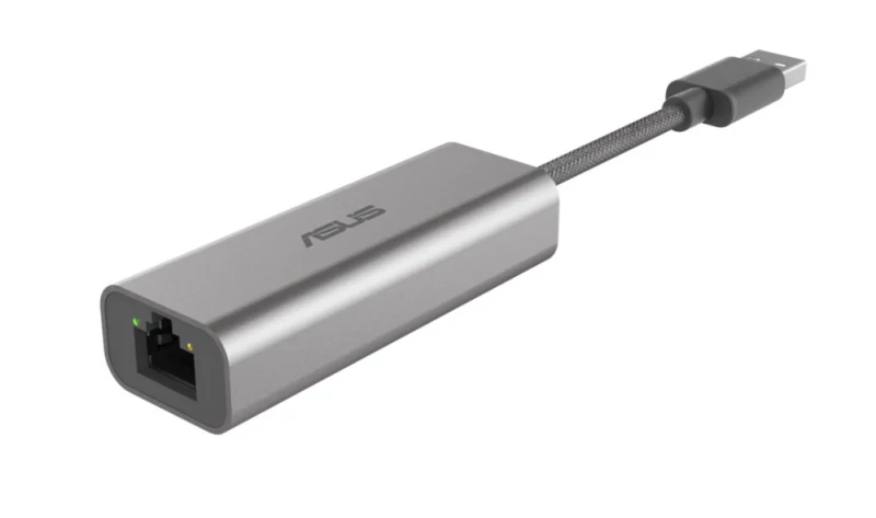c7SNpsTN-page ADAPTADOR ASUS REDE USB-C2500 USB TYPE-A PARA 2.5G BASE-T ETHERNET RJ45 - Image 1