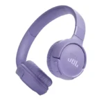 Headphones JBL dobráveis com microfone t520 Bluetooth 5.3 Roxo
