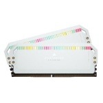 Memória RAM Corsair Dominator Platinum RGB 64GB (2x32GB) DDR5 5600MHz CL40 Branca