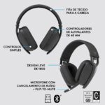 Headset Logitech Zone Vibe 125 Wireless Preto - Image 3