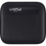 SSD Externo Crucial X6 1TB USB 3.2 Gen2 Preto