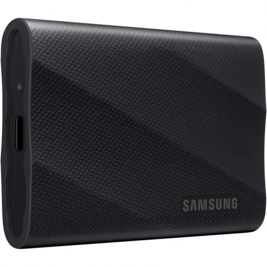 1665-samsung-t9-ssd-portatil-2tb-usb-c Disco SSD Samsung MU-PG2T0B 2 TB Preto - Image 1