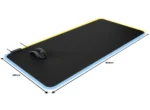 Tapete HyperX Pulsefire - Mousepad gamer RGB - Pano (XL) - Image 2