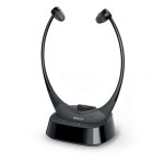 Headphones Philips com fios e sem fios Intra auditivo, Sob o queixo Preto