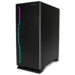 Caixa ATX Deep Gaming A232 RGB Midi Tower Vidro Temperado USB 3.0 Preta - Image 3