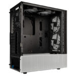 Caixa ATX Kolink Observatory MX Glass ARGB Preto/Branco - Image 3