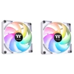 Ventoinhas Thermaltake CT140 ARGB Sync PC Pack de 2 140mm Brancas