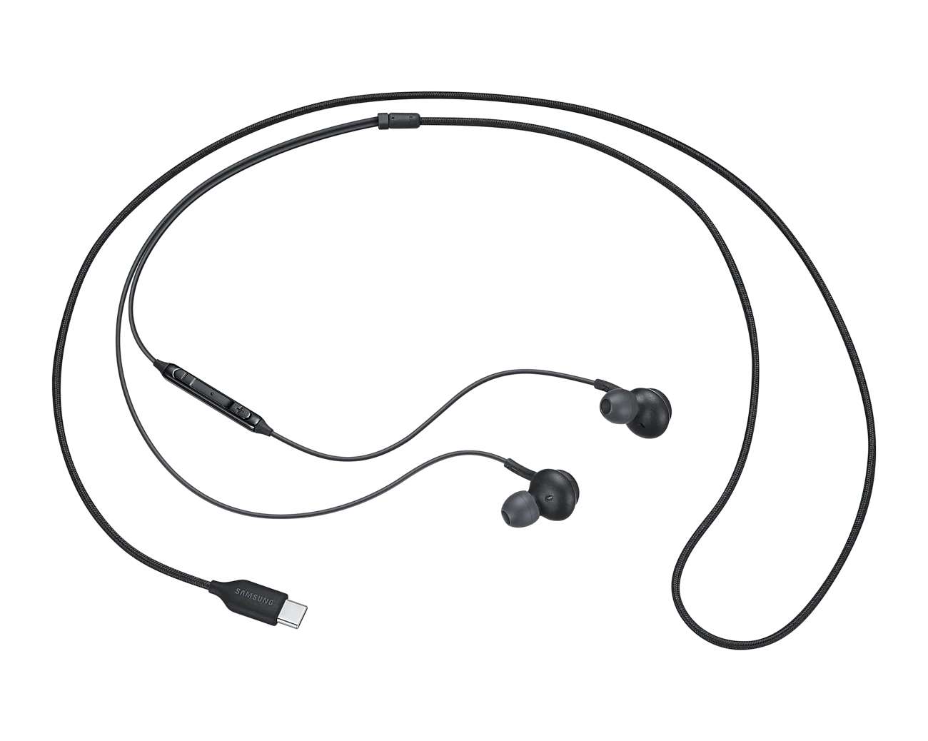 37057_1 Auriculares com Fio SAMSUNG EO-IC100BB (In Ear - Preto) - Image 1