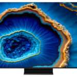 Televisão TCL C80 Series 65" 4K Ultra HD Smart TV Wi-Fi Preto
