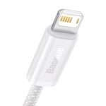 Cabo Baseus Dynamic USB-A p/ Lightning 2m Branco - Image 2