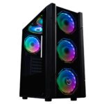 Caixa Hiditec V30 ARGB Preto