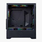 Caixa ATX Hiditec Z20 AURA Midi Tower Preto - Image 3
