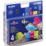 Pack Tinteiros Brother 4 Cores (Preto, Ciano, Magenta, Amarelo)
