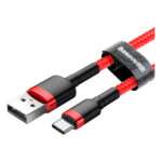 Cabo Baseus Cafule USB-A para MicroUSB 2m Vermelho - Image 3