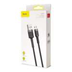 Cabo Baseus Cafule USB-A para MicroUSB 3m Preto - Image 2