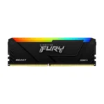 Memória Ram Kingston 16GB 3600MT/s DDR4 CL18 FURY Beast RGB