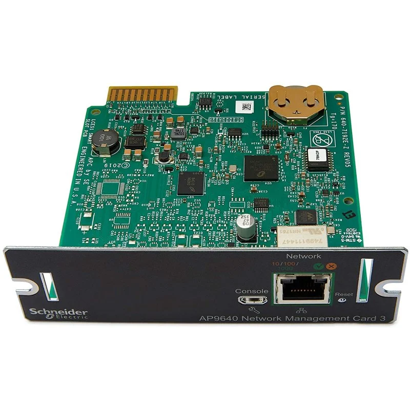 1354-apc-ap9640-tarjeta-de-gestion-de-red-para-sai-3 Placa de Gestão de Rede para UPS 3 APC AP9640 - Image 1