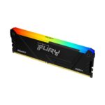 Memória RAM Kingston Fury Beast RGB 8GB (1x8GB) DDR4-3600MHz 1R CL17 Preta