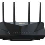 Router ASUS AX5400 Wireless Gigabit Ethernet Dual-band (2,4 GHz / 5 GHz) Preto