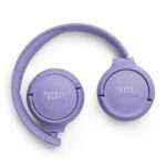 Headphones JBL dobráveis com microfone t520 Bluetooth 5.3 Roxo - Image 2