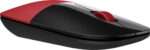 Rato HP sem fio vermelho Z3700 - Image 3