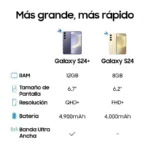Smartphone Samsung Galaxy S24 8GB 128GB 6.2" Cizento - Image 4