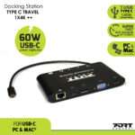 Docking Station Port Designs USB-C Travel 1 X 4K ++ - Image 3