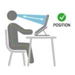 Suporte Port Designs Travel & Foldable Notebook Stand 15.6" - Image 4