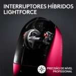 Rato Óptico Logitech G Pro X Superlight 2 Wireless 25600DPI Magenta - Image 6