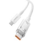 Cabo USB-C Baseus Explorer Series PD 100W 2m Branco - Image 2