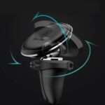 Suporte para Carro Baseus Magnetic Air Vent Car Mount Preto - Image 2