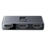 Splitter/Switch HDMI Baseus Matrix Two-Way 2x1/1x2 4K Cinza - Image 3