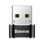 Adaptador Baseus Mini USB-C para USB-A Preto - Image 4