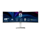 Monitor Curvo PHILIPS 48.8" 2k Dual QHD VA 4ms 75Hz - Image 6