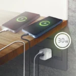 Carregador GaN de Parede 1xUSB Tipo-C/ 1xUSB/ 30W Aisens Branco - Image 4