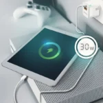 Carregador GaN de Parede 1xUSB Tipo-C/ 1xUSB/ 30W Aisens Branco - Image 3
