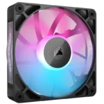 Ventoinha Suplementar Corsair iCUE LINK RX120 RGB Expansion Fan PWM Preta